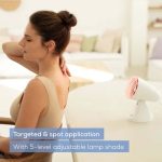 Infrared lamp with protective grille for colds & muscle tension 100w - Image 3