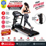 American Fitness Premium AF-200 Multi functional DC Motor Treadmill Price in Bangladesh