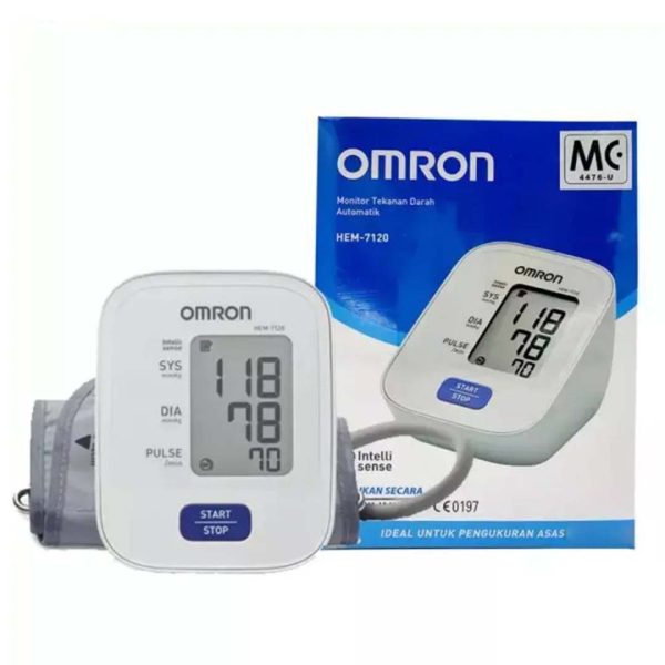 Omron Digital Blood Pressure Monitor (Model-HEM-7120)