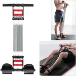 5 Springs Chest Pull 3 in 1 Multifunction Chest Expander Including Grippers Hand Exercise Arm Exerciser - Image 2
