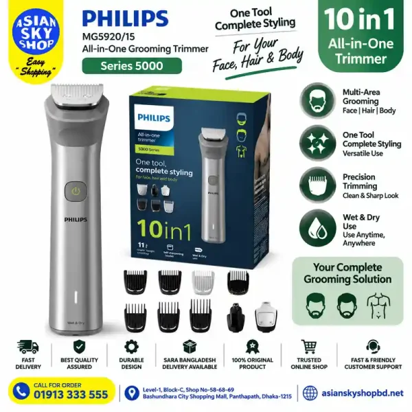 Philips MG5920/15 10 in 1 Grooming Trimmer