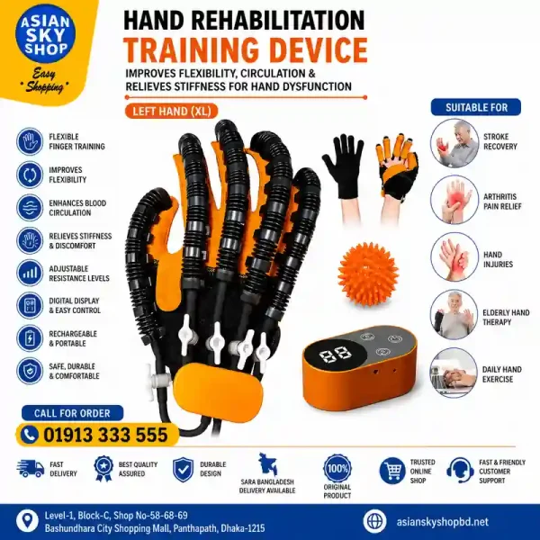 Hand Rehabilitation Training Device for Left Hand XL