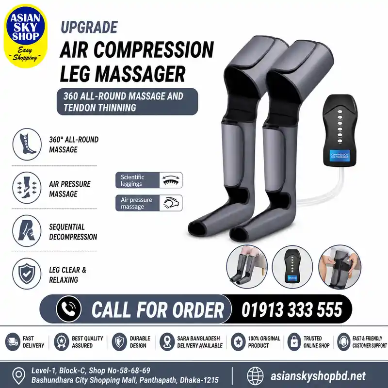 asian_sky_shop_leg_massager Upgrade Air Compression Leg Massager for comfortable home leg compression massage