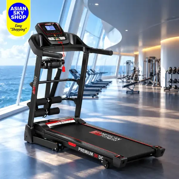American Fitness Premium-35 DC Multifunctional Motorized Treadmill