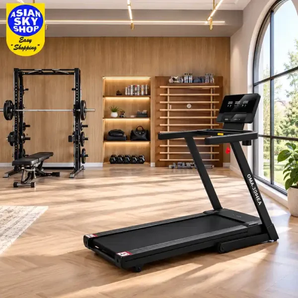 OMA-3304EA 4.0HP Peak Foldable Motorized Treadmill