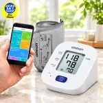 Omron HEM-7140T1 Digital Blood Pressure Monitor with Cuff and Smartphone App