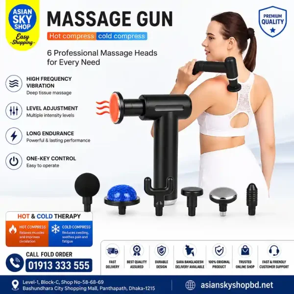 ThermoFlex 6 Pro Hot and Cold Compress Fascia Gun