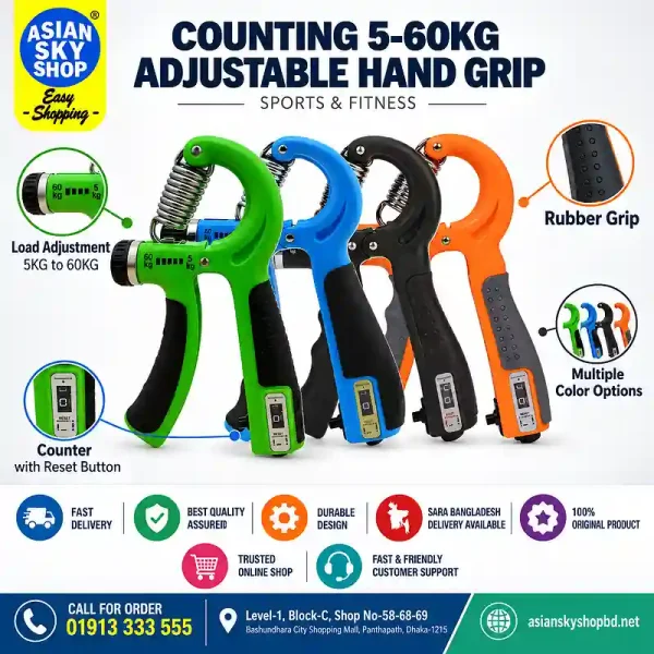 5-60kg Counting Adjustable Hand Grip