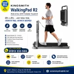 KINGSMITH WalkingPad R2 Walk & Run 2 IN 1 Foldable Treadmill for Home