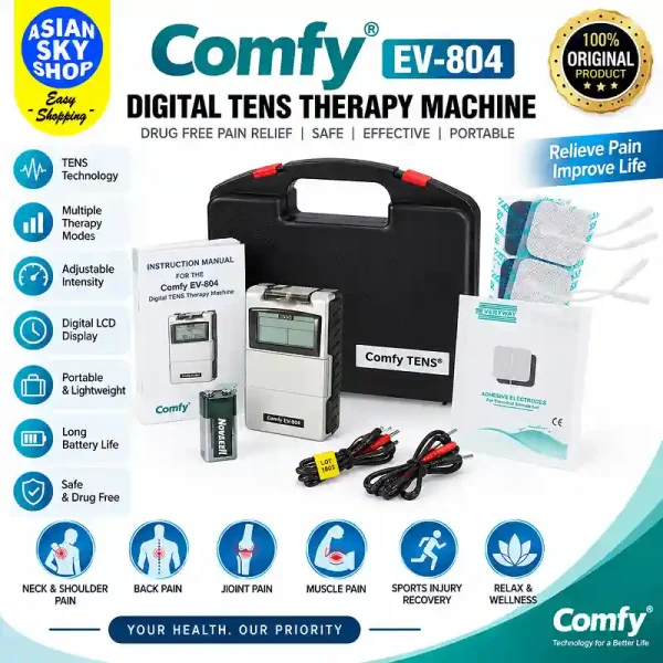 Comfy EV-804 Digital TENS Therapy Machine Bangladesh