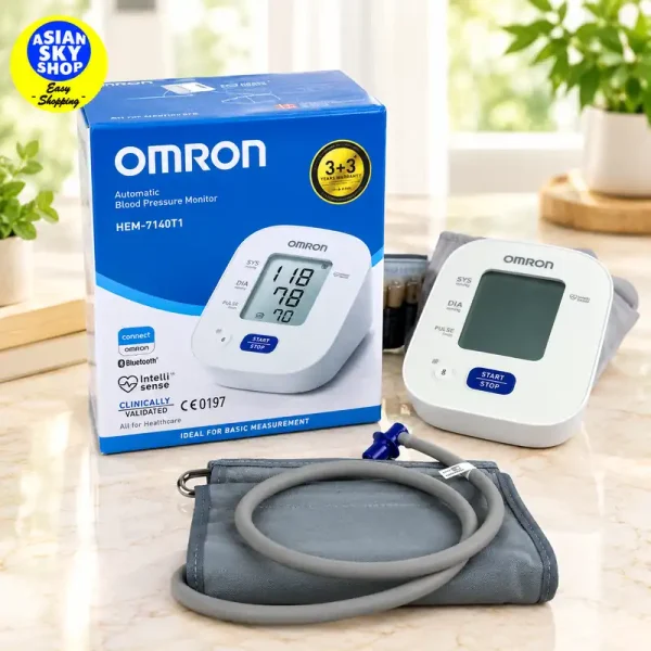 Omron HEM-7140T1 Digital Blood Pressure Monitor with Cuff and Smartphone App
