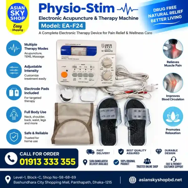 Physio-Stim EA-F24 Electronic Acupuncture and Therapy Machine