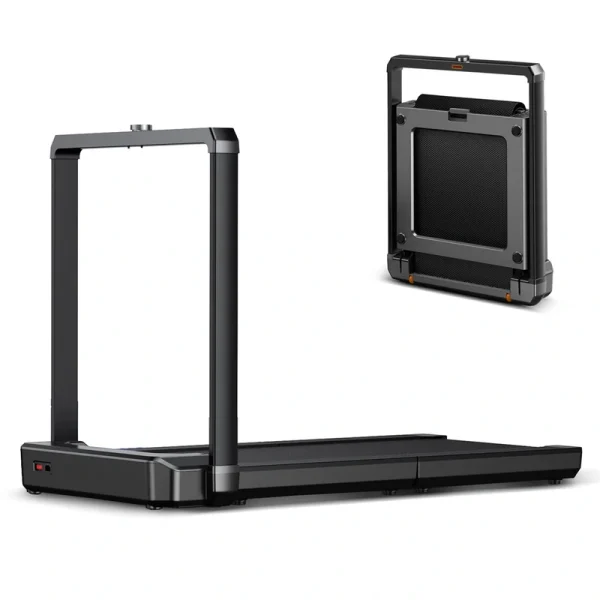 KINGSMITH WalkingPad MX16 Double-Fold Running Treadmill features a 4.5 HP brushless motor, 1–16 km/h speed range, 136 kg maximum user capacity, 1320 × 500 mm running deck, SoftStep cushioning, Bluetooth connectivity, KS Fit App support and a unique vertical folding design for convenient home storage.