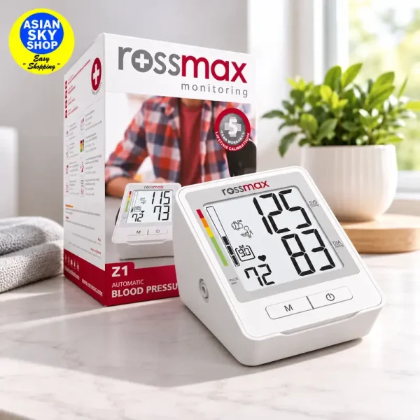 Rossmax Z1 Automatic Digital Blood Pressure Monitor with LCD Display