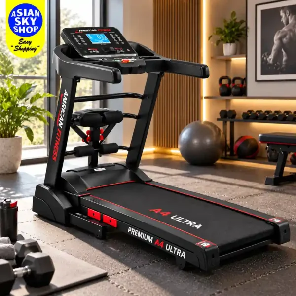 American Fitness A4 ULTRA Multi Functional Motorized Treadmill