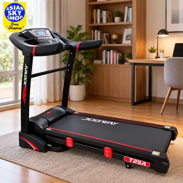 JOGWAY T25A AC Motor 5.0HP Peak Foldable Motorized Treadmill in Bangladesh