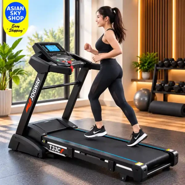 JOGWAY T33C Foldable Motorized Treadmill