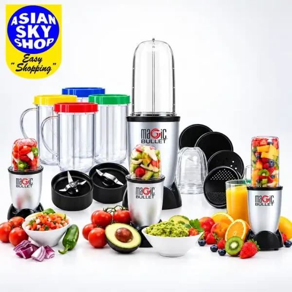 Magic Bullet Blender 21 Piece Set with Cups and Accessories
