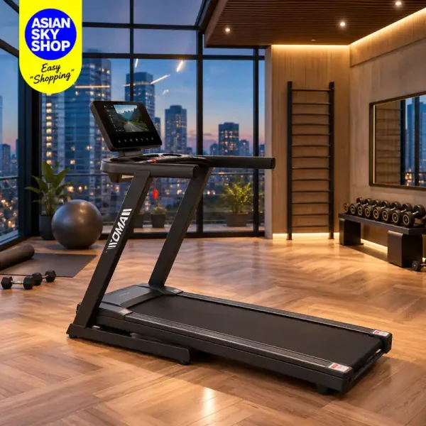 OMA-3308EB Foldable Motorized Treadmill